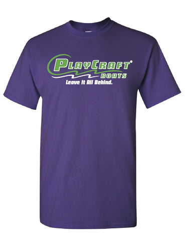 Purple Short Sleeve T-shirt - PC108P