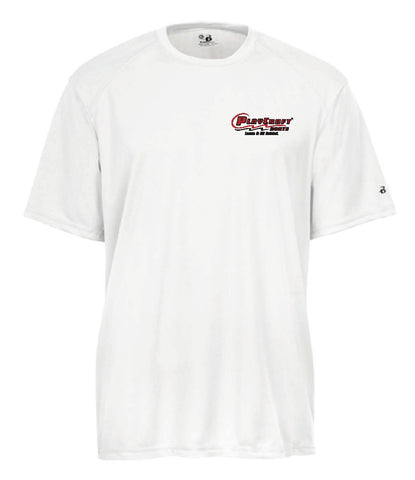 White Short Sleeve Moisture Wicking T-Shirt - PC CW22W